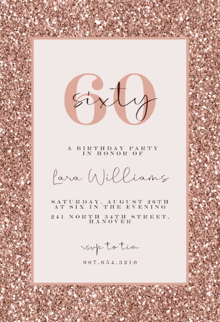 60th-birthday-invitations-rose-gold-burgundy-rose-gold-sixty-60th