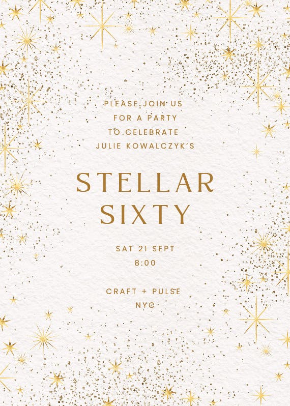 Stellar - invitation