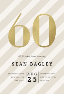 60th birthday invitation templates free greetings island