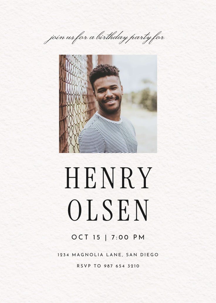 Alpha vibes - invitation