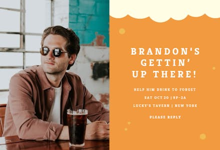 Beer Me - Invitación De Cumpleaños