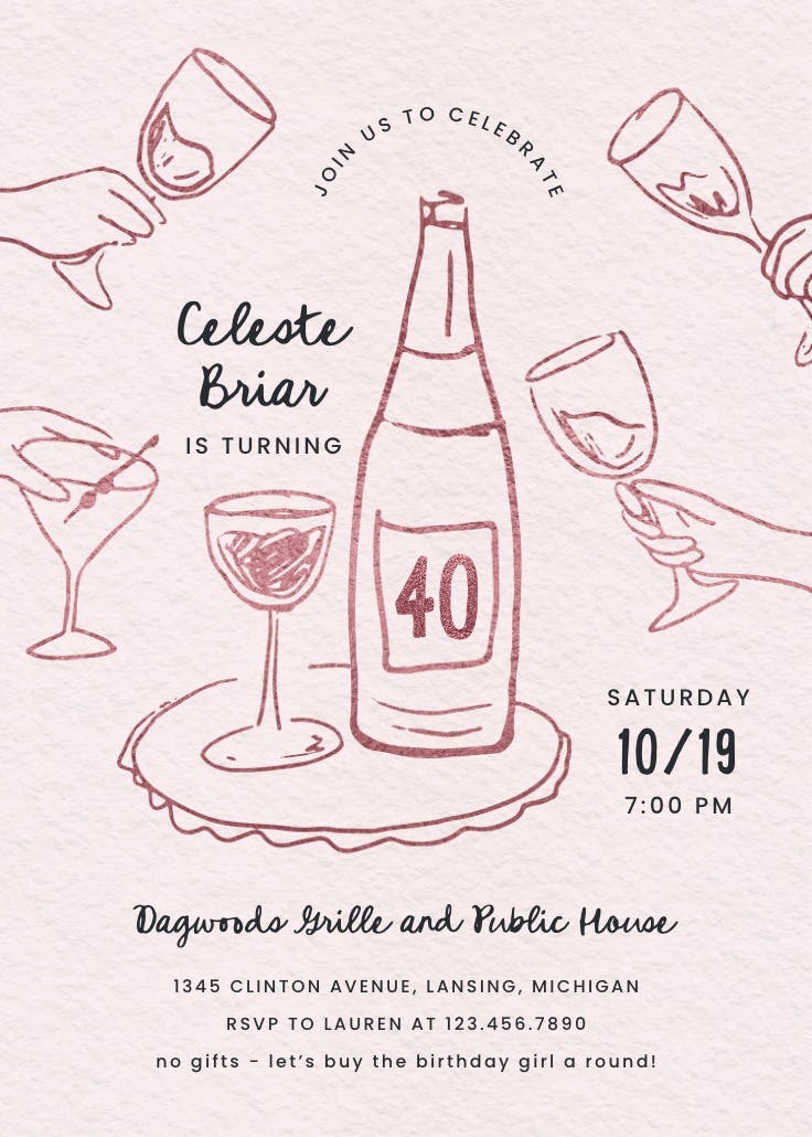 Best kind of vintage - invitación para todos los días