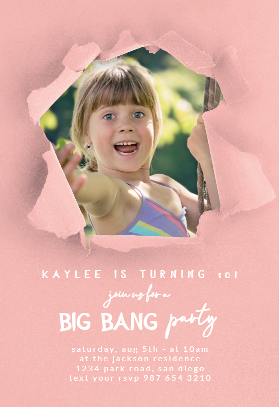 Kids birthday invitation templates free greetings island