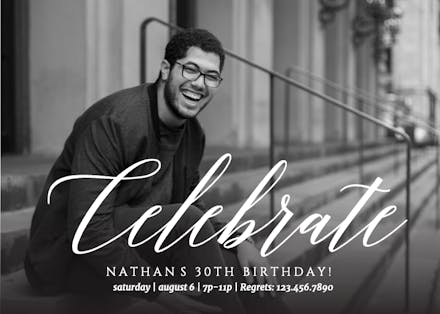 Birthday Script - Invitación Para Todos Los Días