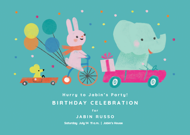 Kids Birthday Invitation Templates (Free) | Greetings Island