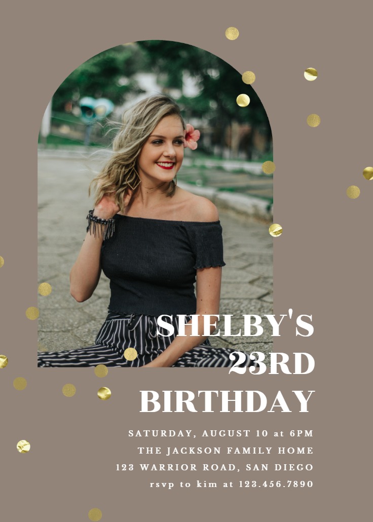 Feeling bubbly - Birthday Invitation Template (Free) | Greetings Island