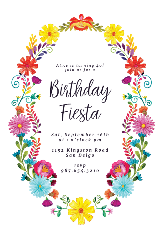 fiesta invitations in spanish