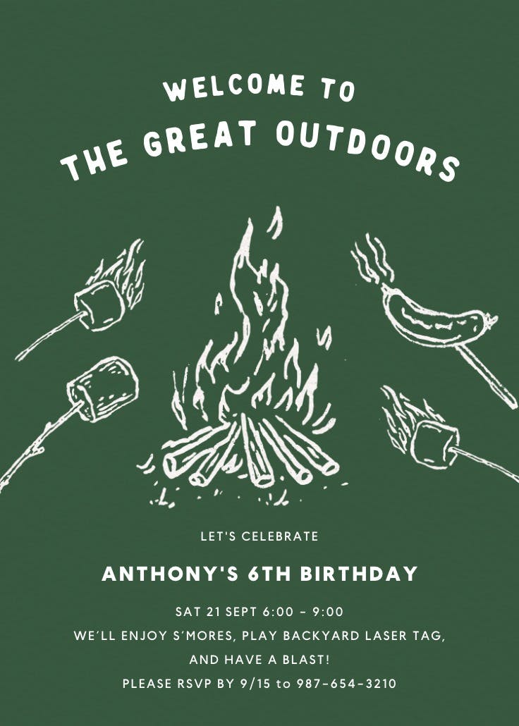 Fireside - invitation