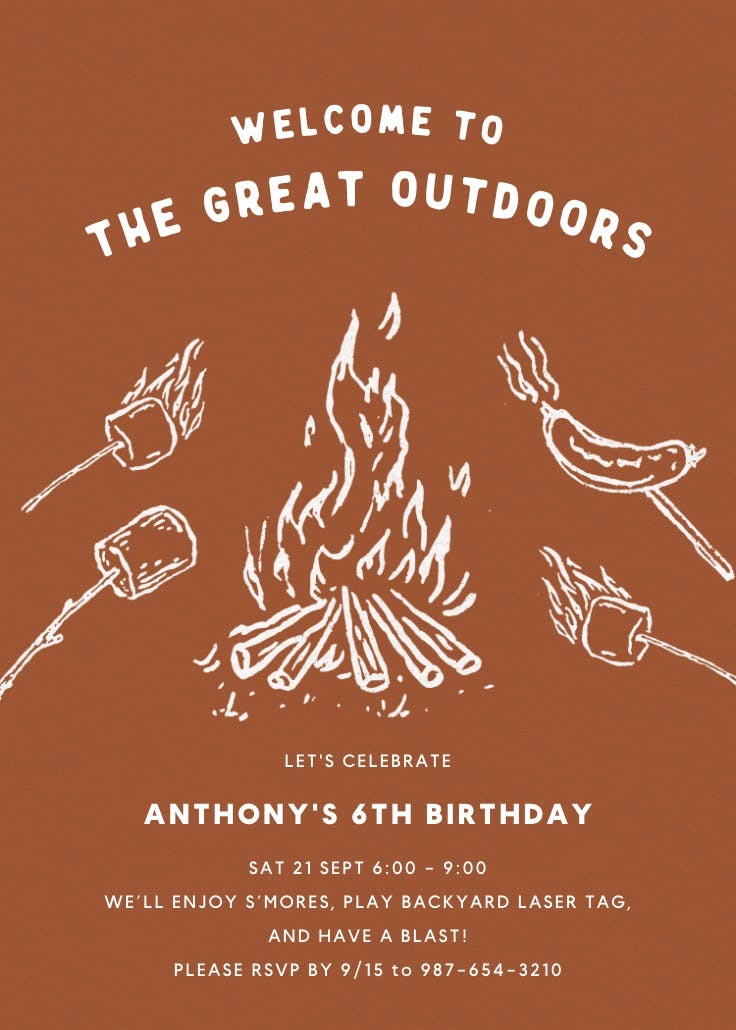 Fireside - invitation