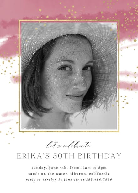 Fresh & Fancy - Birthday Invitation Template | Greetings Island