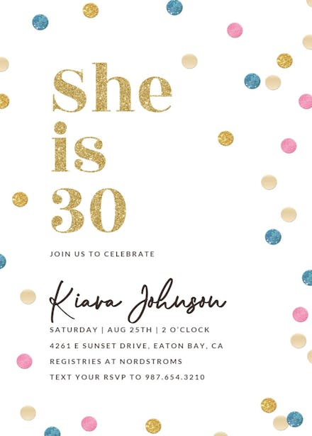 Birthday Invitation Templates (Free) | Greetings Island