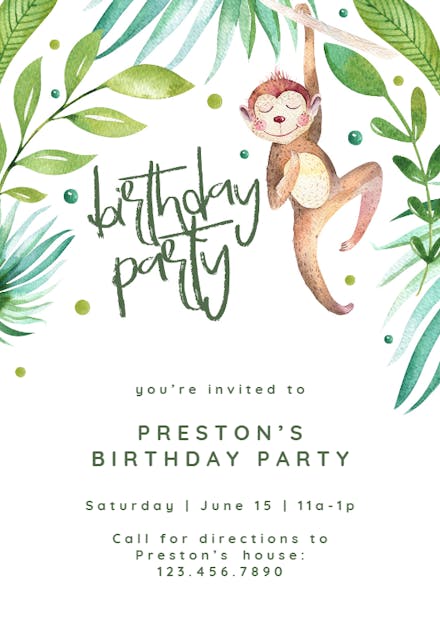 Project Playtime Birthday Invitation - oscarsitosroom, great price 6.00$