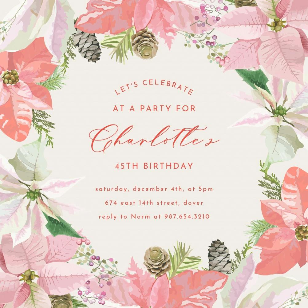 Happily ever after - birthday invitation