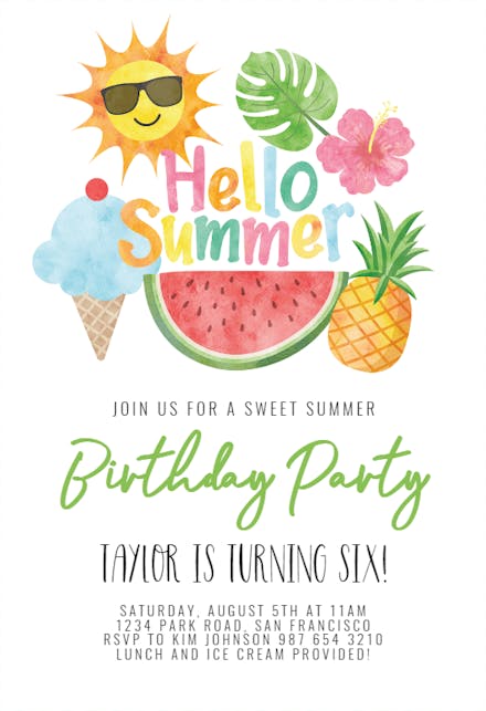 Pool Party Invitation Templates Free Greetings Island Pool Party Invitation Templates Free Greetings Island