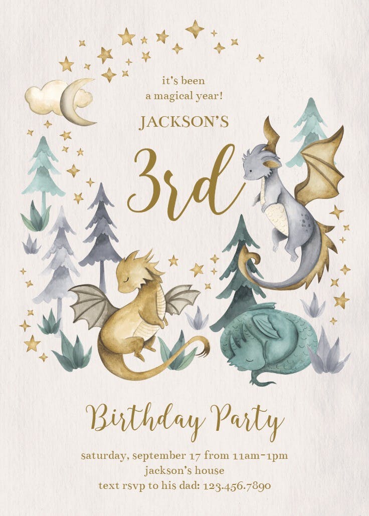 Imagine the fun - birthday invitation