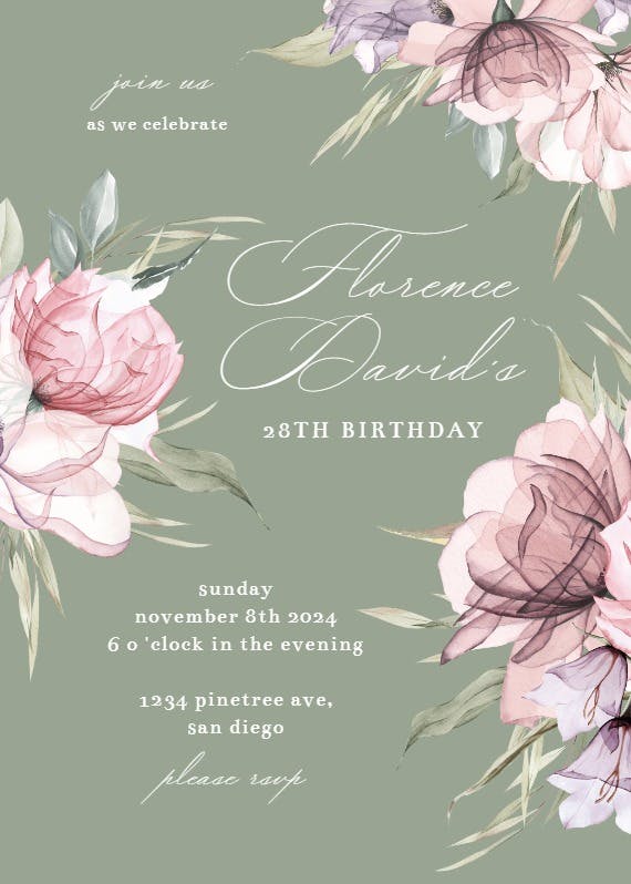Knotted -  invitation template