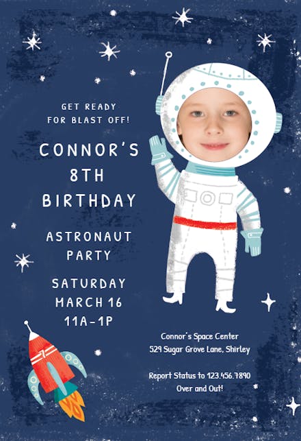 Kids Birthday Invitation Templates (Free) | Greetings Island