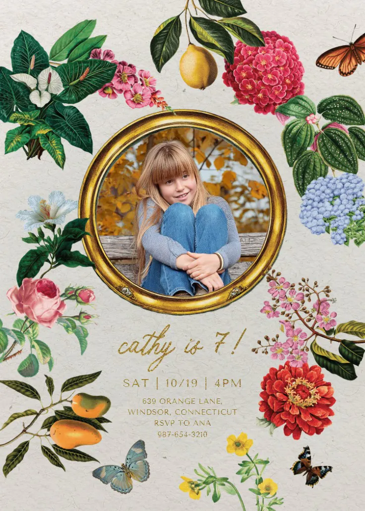 Magical photo - convite de festa