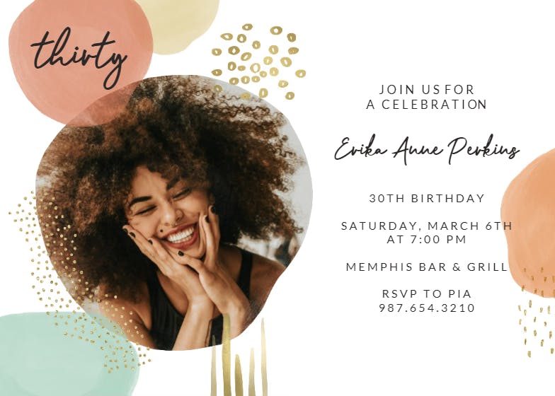 Oh So Boho - Birthday Invitation Template (Free) | Greetings Island