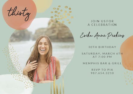 Oh So Boho - Birthday Invitation Template (Free) | Greetings Island