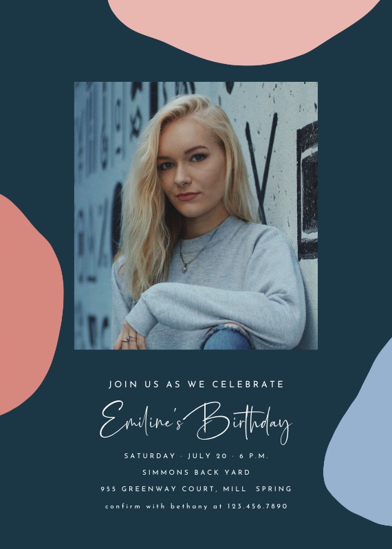 Sweet 18 photo - Birthday Invitation Template (Free) | Greetings Island