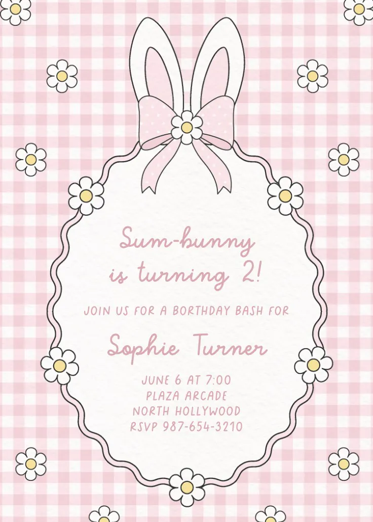 Pastel wishes 2 - syntymäpäiväkutsu