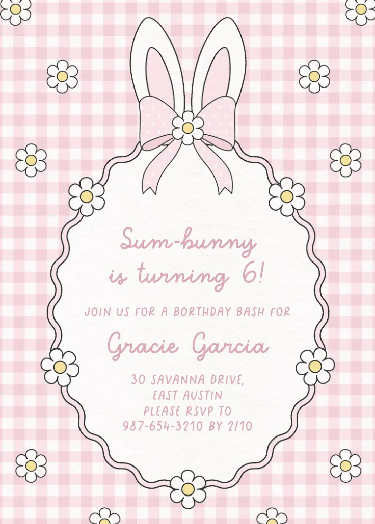 Pastel wishes 6 - printbare feestuitnodiging