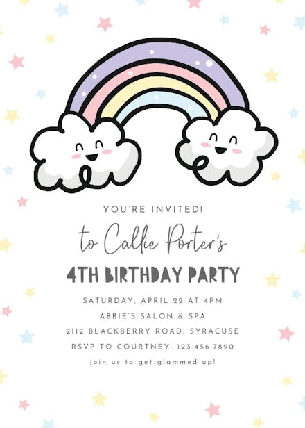 Reeling In The Big One Themed Templates For Birthday Invitations – Candied  Clouds