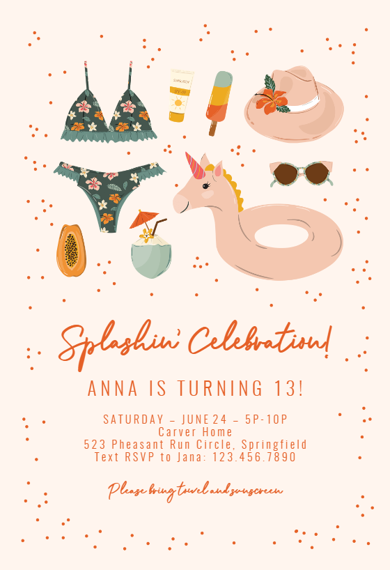 Birthday Invitation Templates (Free) | Greetings Island