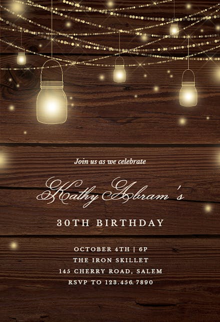 Birthday Invitation Templates For Him Free Greetings Island