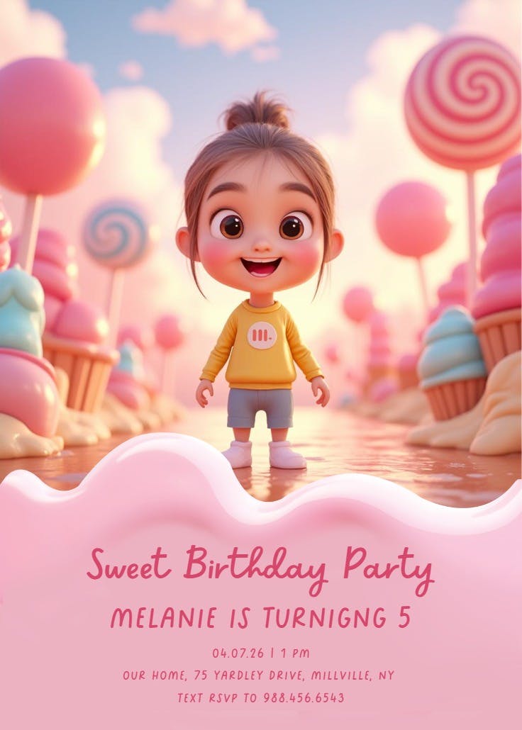 Sugar & spice - invitation