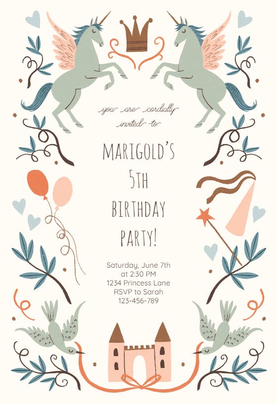 That Kind Of Magic By Meghann Rader Birthday Invitation Template Greetings Island 