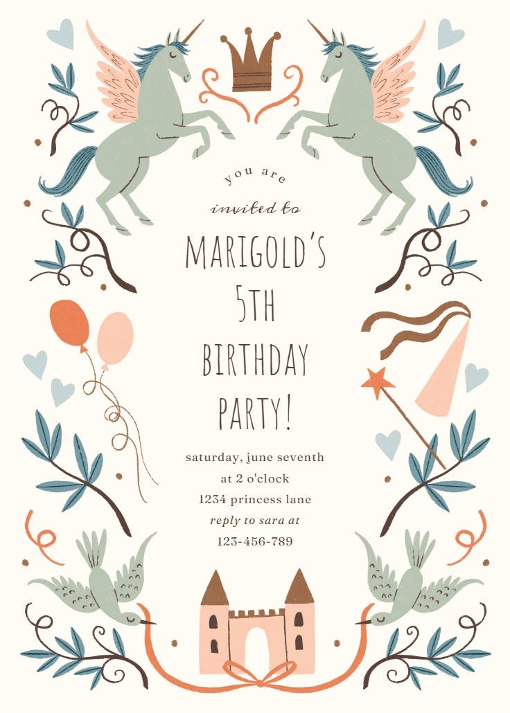 That kind of magic - invitación para fiesta