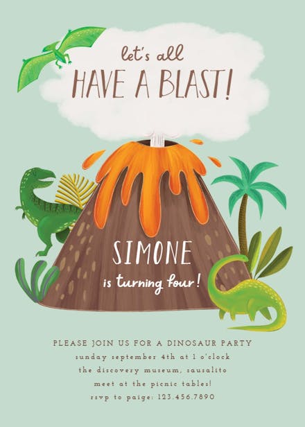 Vulcan party - birthday invitation