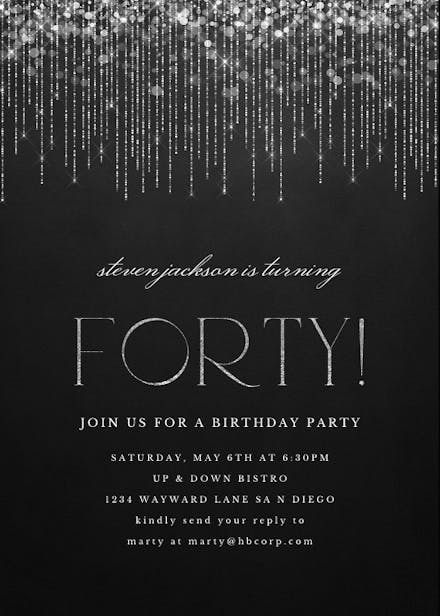 7+ Cute And Fun Birthday Invitation Templates For Any Ages  Birthday  invitation card template, Happy birthday invitation card, Birthday party  invitation templates