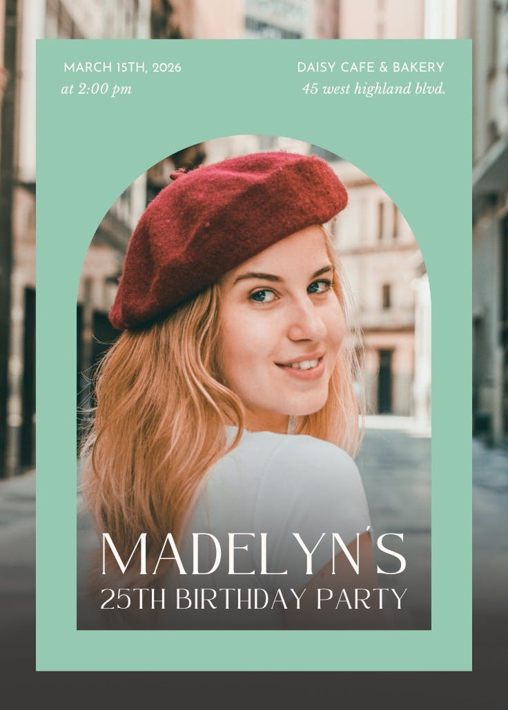 Window to celebrate - invitación para todos los días