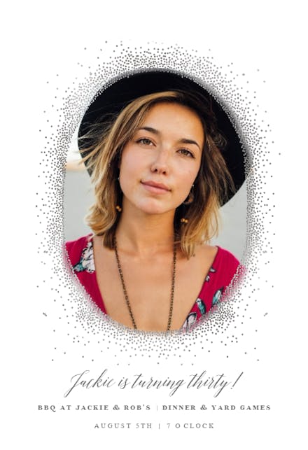 Celebration dots - Birthday Invitation