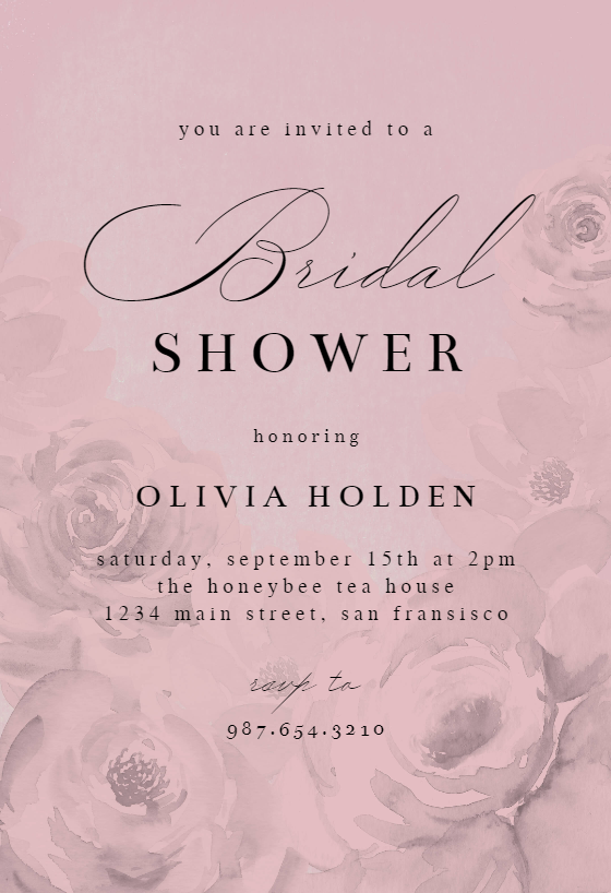 Bridal Shower Invitation Templates (Free) Greetings Island