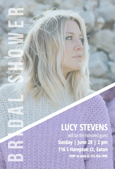 Bridal shower mag - bridal shower invitation