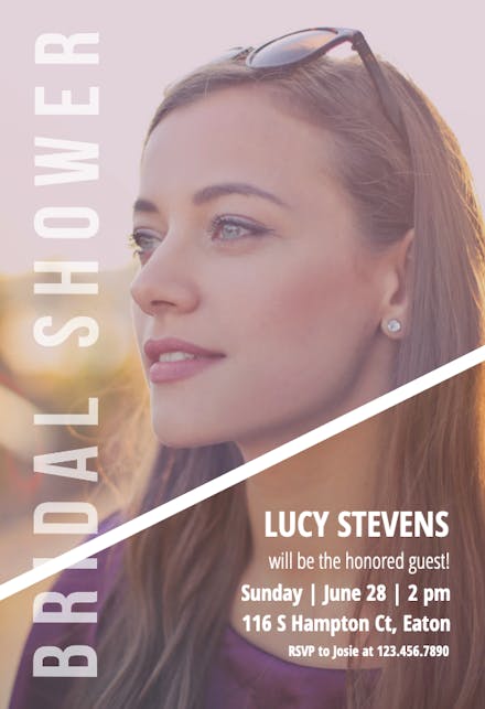 Bridal shower mag - bridal shower invitation