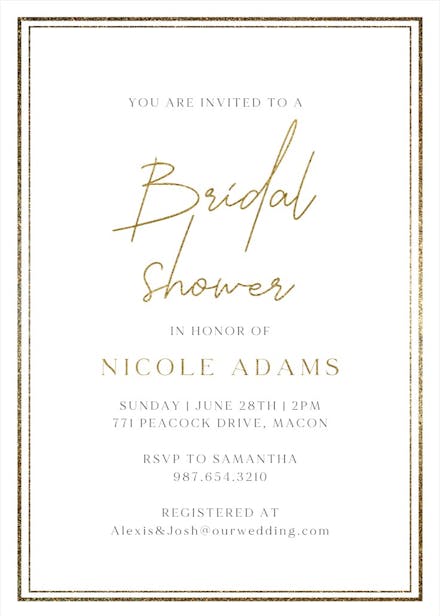 Page 2 | Bridal Shower Invitation Templates (Free) | Greetings Island