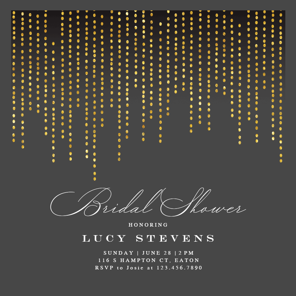 Dot Shower - Bridal Shower Invitation Template (Free) | Greetings Island