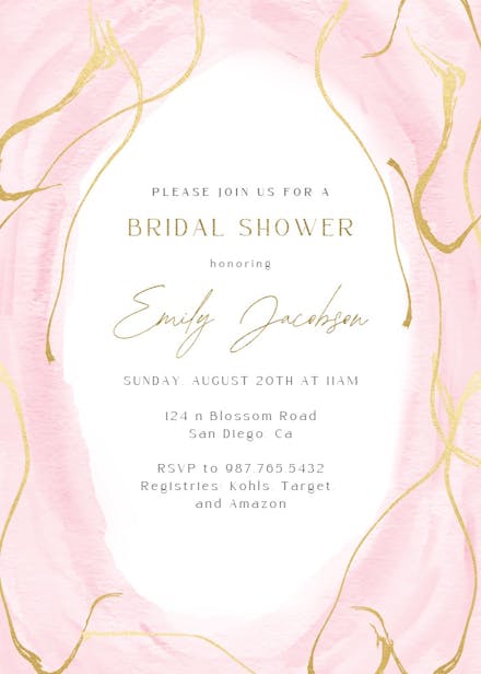 Page 9 | Bridal Shower Invitation Templates (Free) | Greetings Island