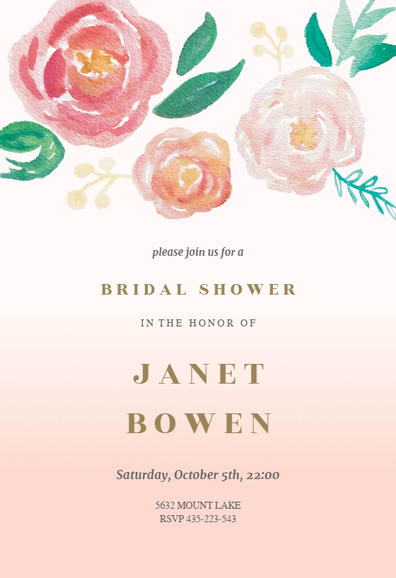 Lemons - Bridal Shower Invitation Template (Free) | Greetings Island