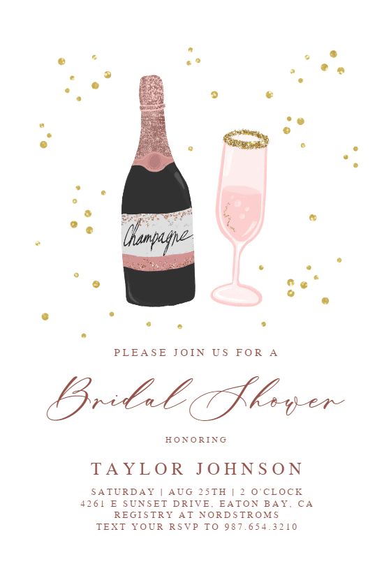 Happy Hour - Cocktail Party Invitation Template (Free) | Greetings Island