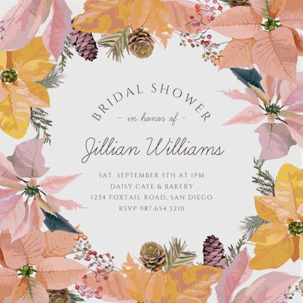 Happily ever after - bridal shower invitation