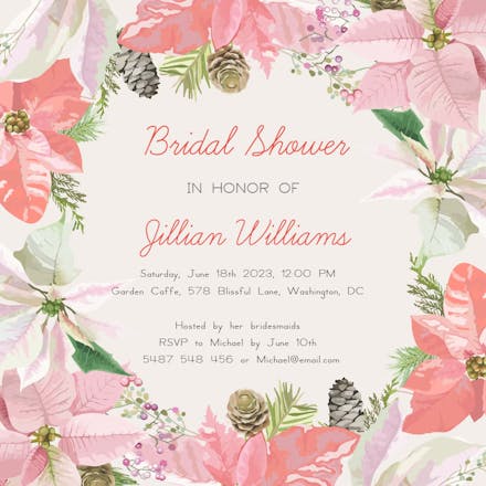 Happily Ever After - Bridal Shower Invitation