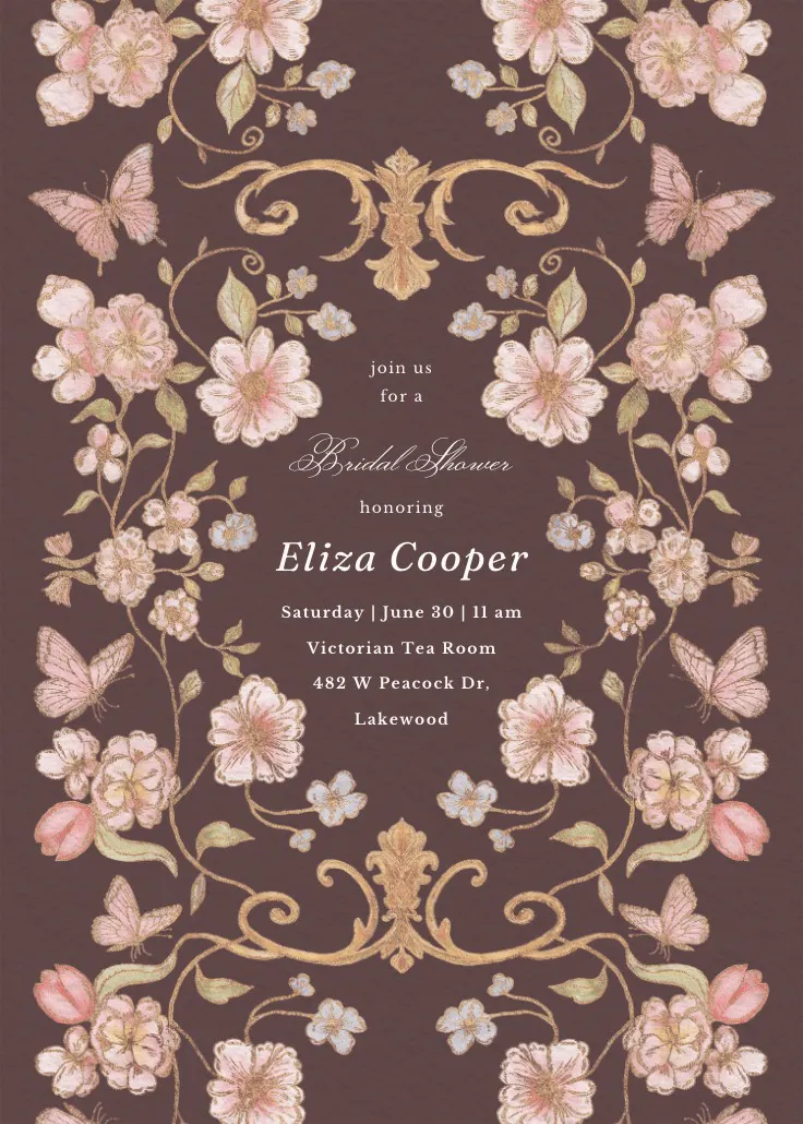 Open door gathering｜ブライダルシャワー招待状