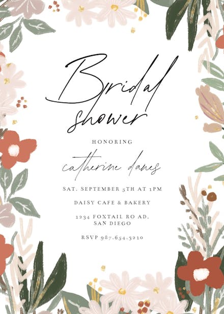 Page 4 | Bridal Shower Invitation Templates (Free) | Greetings Island