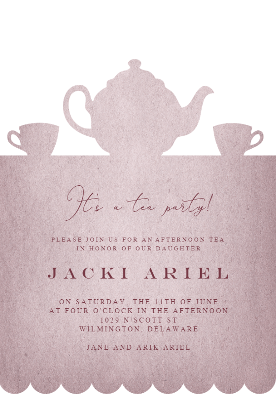 Tea Party Invite Template from images.greetingsisland.com